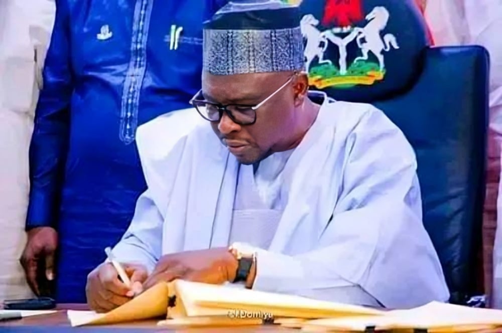 BREAKING: Adamawa gov, Fintiri, dumps PDP for APC