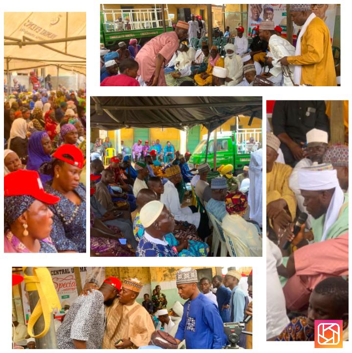 Clerics, Supporters Hold Special Prayer for President Tinubu, Sanni Araba in Ilorin