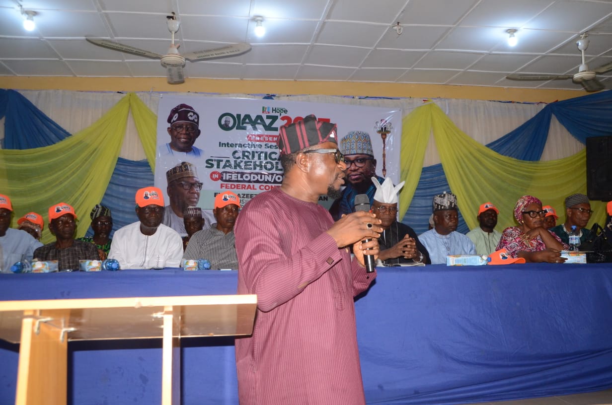 Engr. Azeez Abiodun Olaniyan Engages Constituents, Unveils Five-Point Agenda